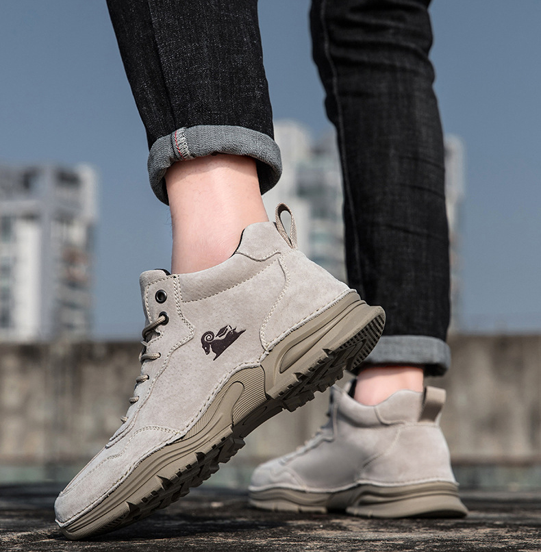 Last day 70% off 🔥⏱️Men's genuine non-slip calfskin hiking shoes