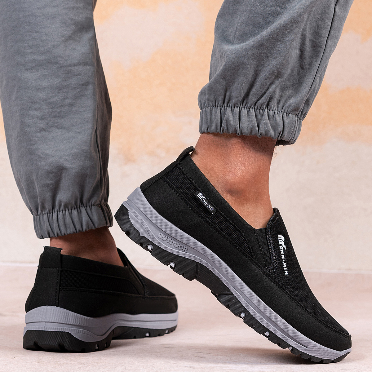 🔥LAST DAY 60% OFF🔥Men's Arch Support & Breathable and Light & Non-Slip Shoes - Proven Plantar Fasciitis, Foot and Heel Pain Relief.