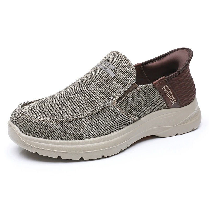 🔥LAST DAY 60% OFF🔥Men's Arch Support Hands-Free Slip-On Loafers, EVA Boat Shoes,Orthopedic Walking Shoes