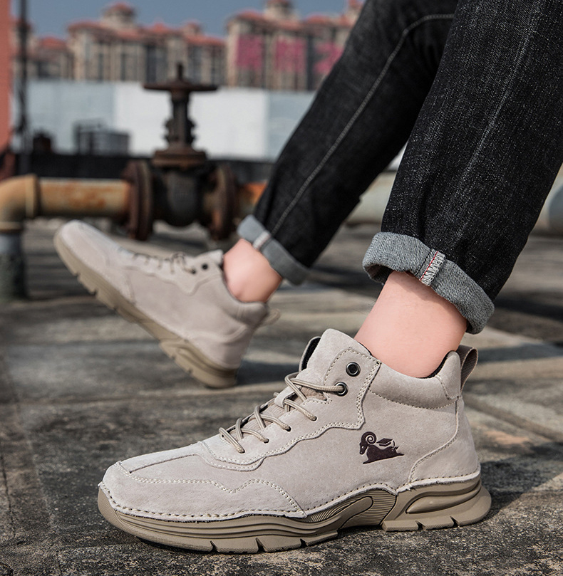 Last day 70% off 🔥⏱️Men's genuine non-slip calfskin hiking shoes