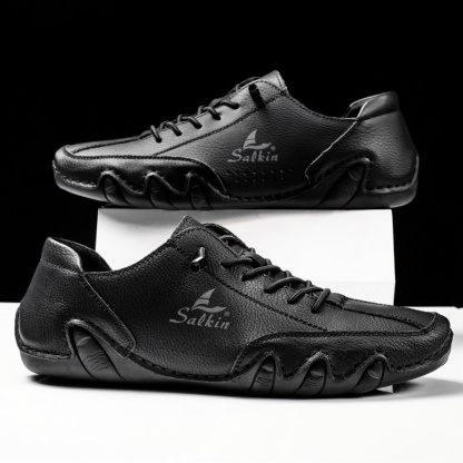 🔥60% OFF TODAY🔥-  Hot Sale Men's Orthopedic Shoes Comfortable Genuine Leather Walking Shoes