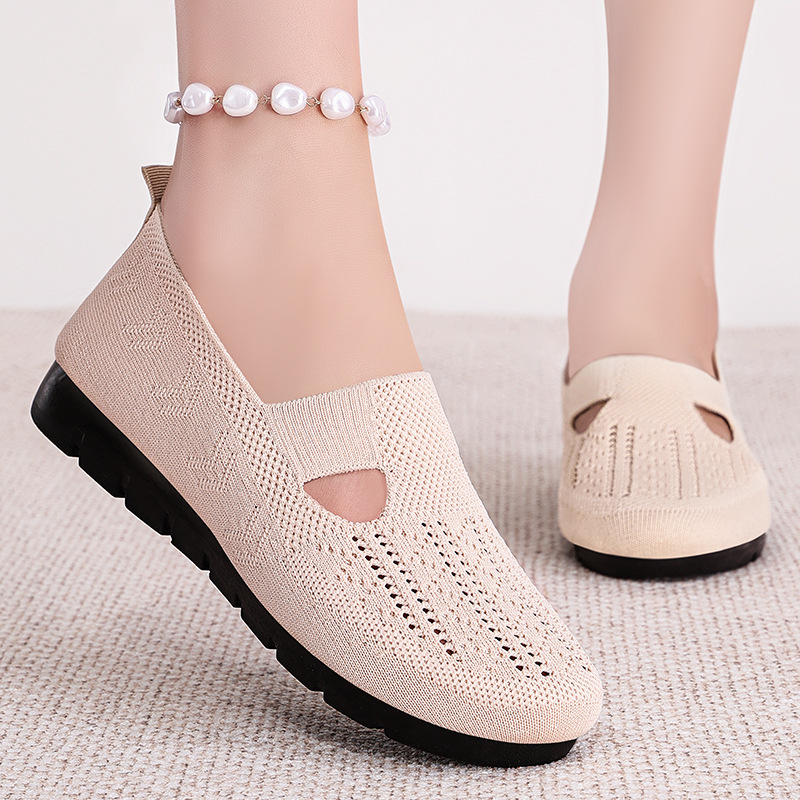 Women Comfortable Arch Support Non-Slip Flat Shoes