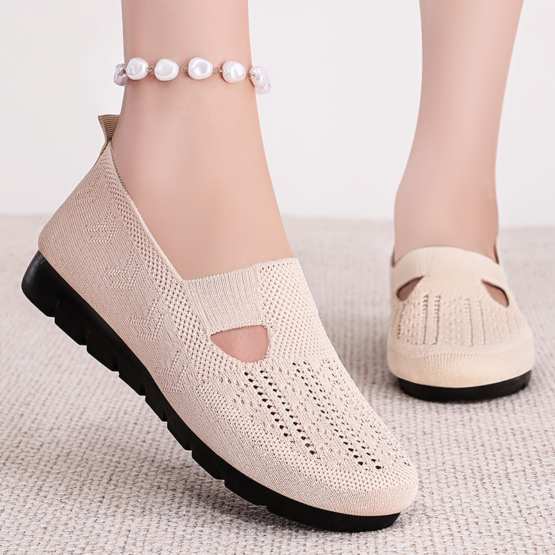 Women Comfortable Arch Support Non-Slip Flat Shoes