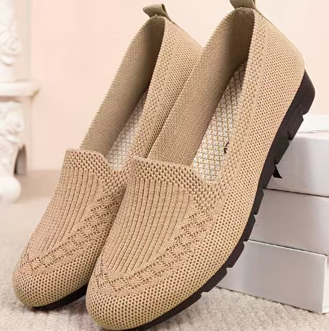 Women Comfortable Arch Support Non-Slip Flat Shoes