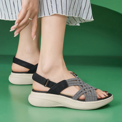 🔥LAST DAY 70% OFF🔥2025 New Women's Wedge Orthopedic Sandals | Fit For Your Feet