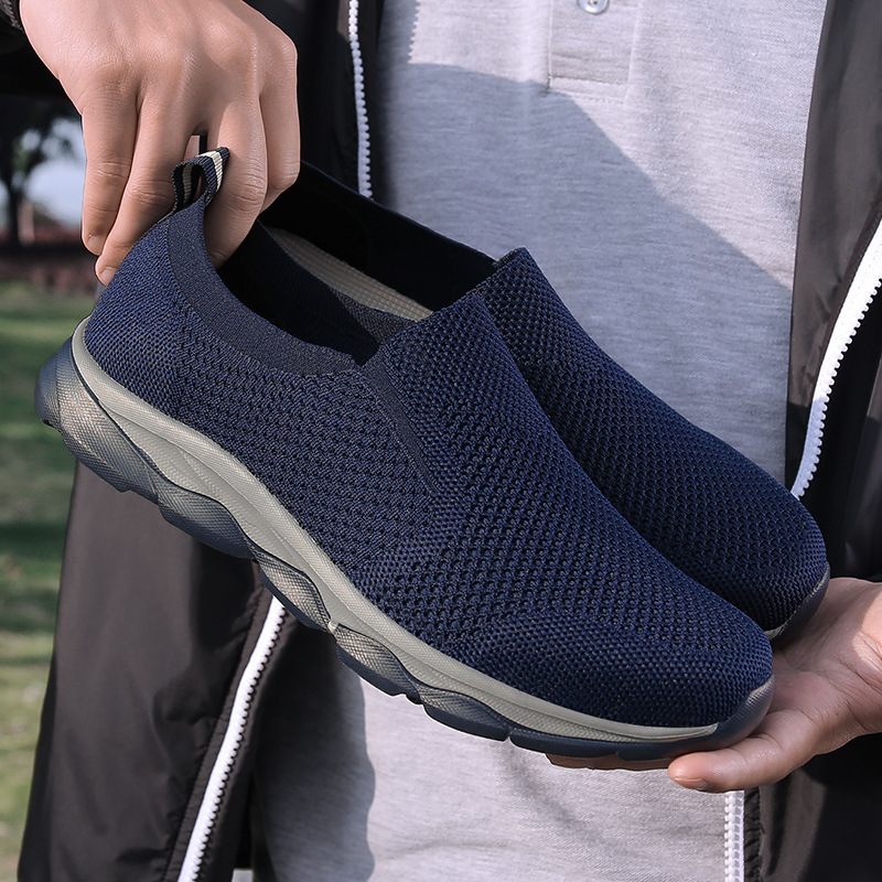 🔥Last Day Promotion 70% OFF🔥 Men's Orthopedic mesh lightweight and breathable travel shoes, non-slip shoes