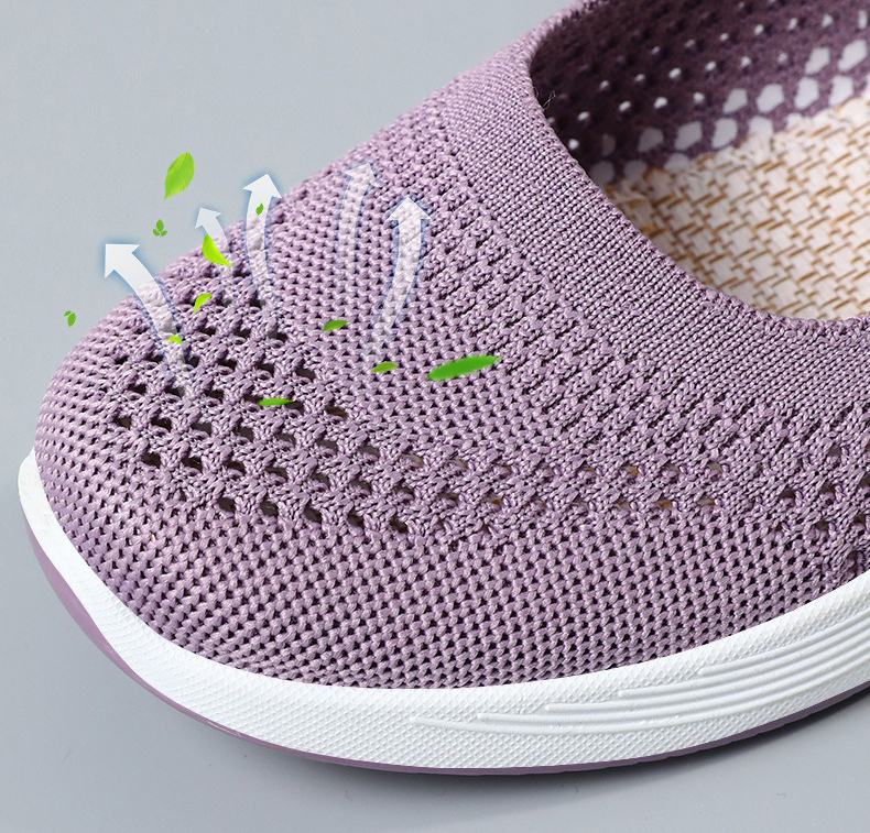 🔥Last Day Promotion 70% OFF🔥- 2025 Women's comfortable breathable knitted sneakers