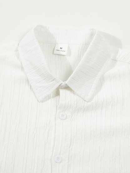 Casual Loose Fit Shirt Sets