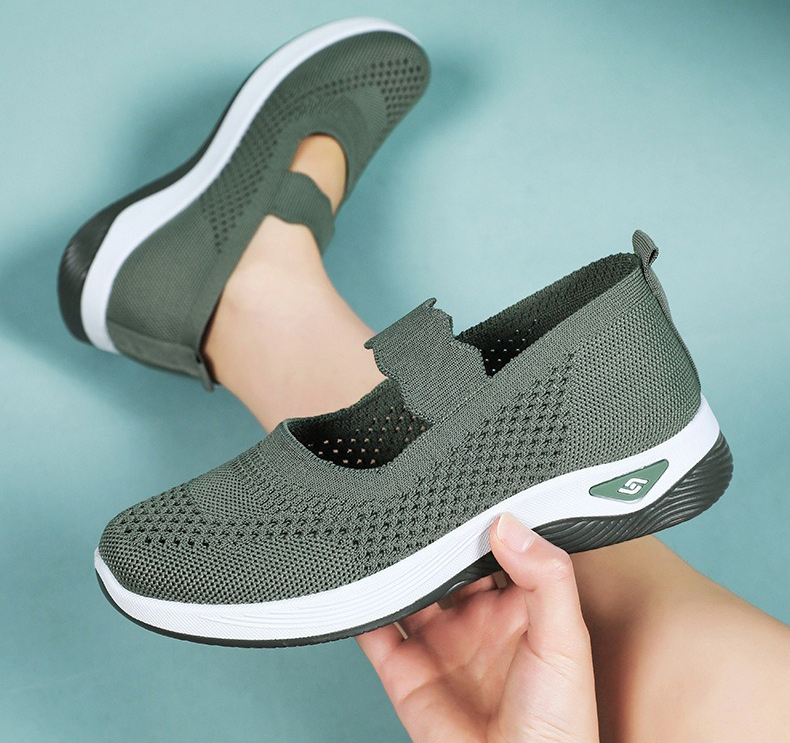 🔥Last Day Promotion 70% OFF🔥- 2025 Women's comfortable breathable knitted sneakers