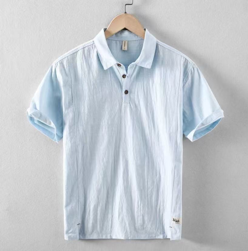 Men's Linen Short Sleeve
