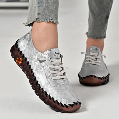 Orthopedic Shoes For Women Soft Non-slip Lace Up Arch-support