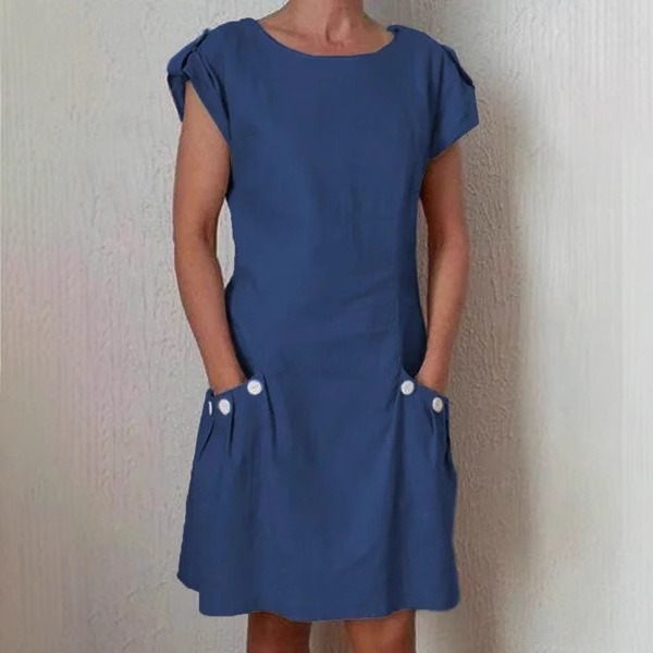 Womens Summer Cotton Dress