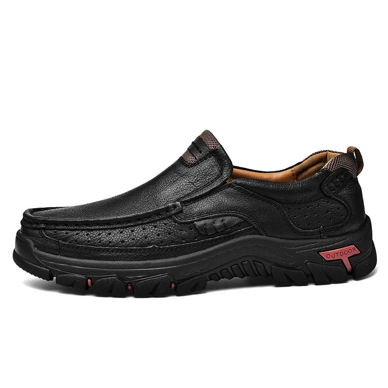 Enjerr™ Orthopedic Walking Genuine Leather Slip-On Loafers