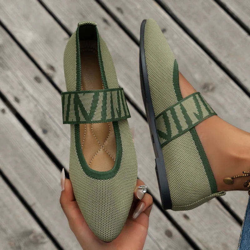 Women's Orthopedic Knit Flat Shoes
