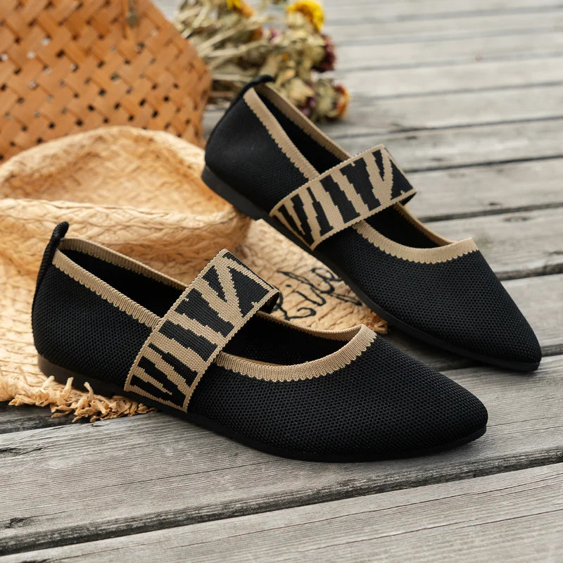 Women's Orthopedic Knit Flat Shoes
