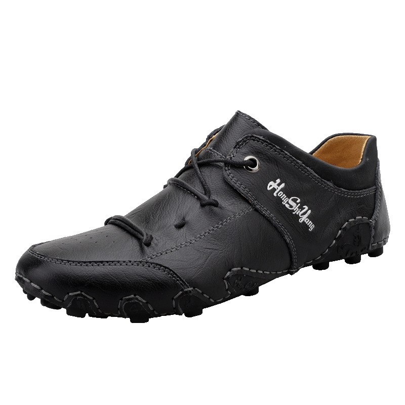 Last day 70% off 🔥⏱️Christmas sale⏱️🔥Men's genuine slip-on shoes