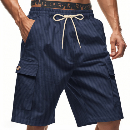 Men's Breathable Linen Loose Work Shorts