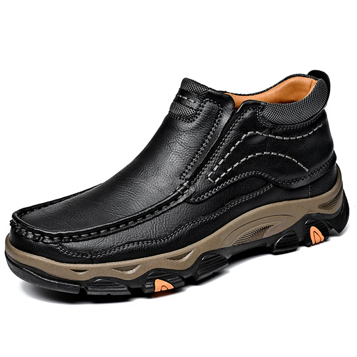 ⏰Promotion 60% OFF - 2025 Hot selling men's casual thick-soled non-slip orthopedic leather boots