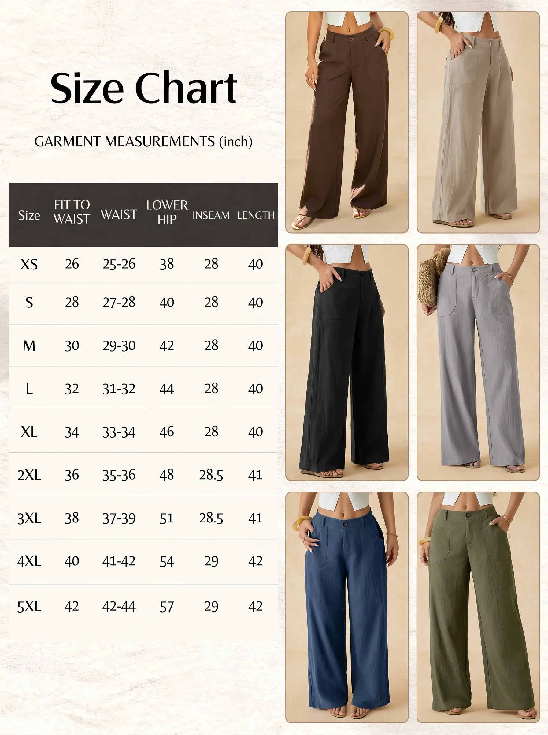 My new linen palazzo is breezy & flowy, effortless chic for all summer outings