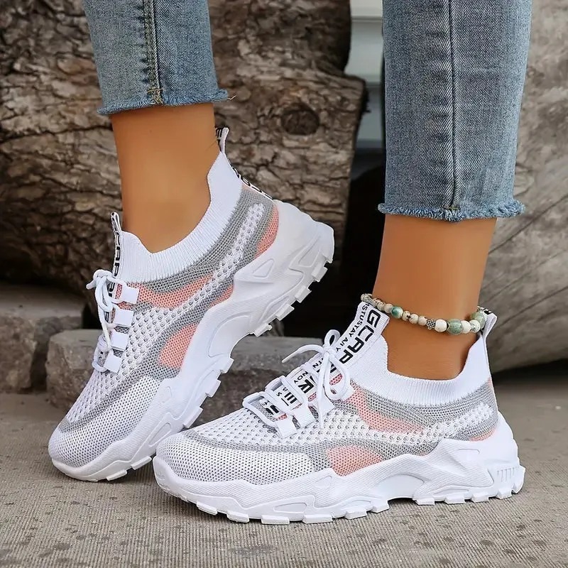 🔥Last Day Promotion 50% OFF - Women's Fashion Breathable Soft Sole Orthopaedic Sneakers