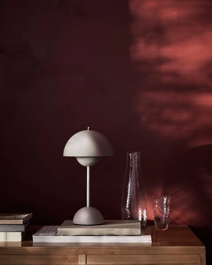 Modern Bud Macaron Rechargeable Table Lamp