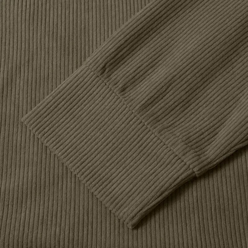 Men's Casual V-Neck Pullover Long Sleeve Rugby Shirt