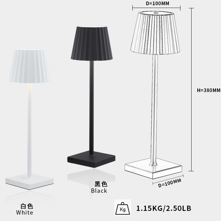 Portable Table Lamp - Dimmable & Waterproof Atmosphere Accent Lighting for Indoor/Outdoor Use