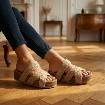 NEW ARRIVAL 70% OFF - ORTHOPEDIC LEATHER STRAP SUMMER SANDALS - BUY 2 FREE SHIPPING