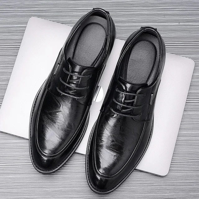 🔥HOT SALE-Men's Genuine Leather Shoes 2025 Winter New Business Formal Shoes Fashion Casual Shoes