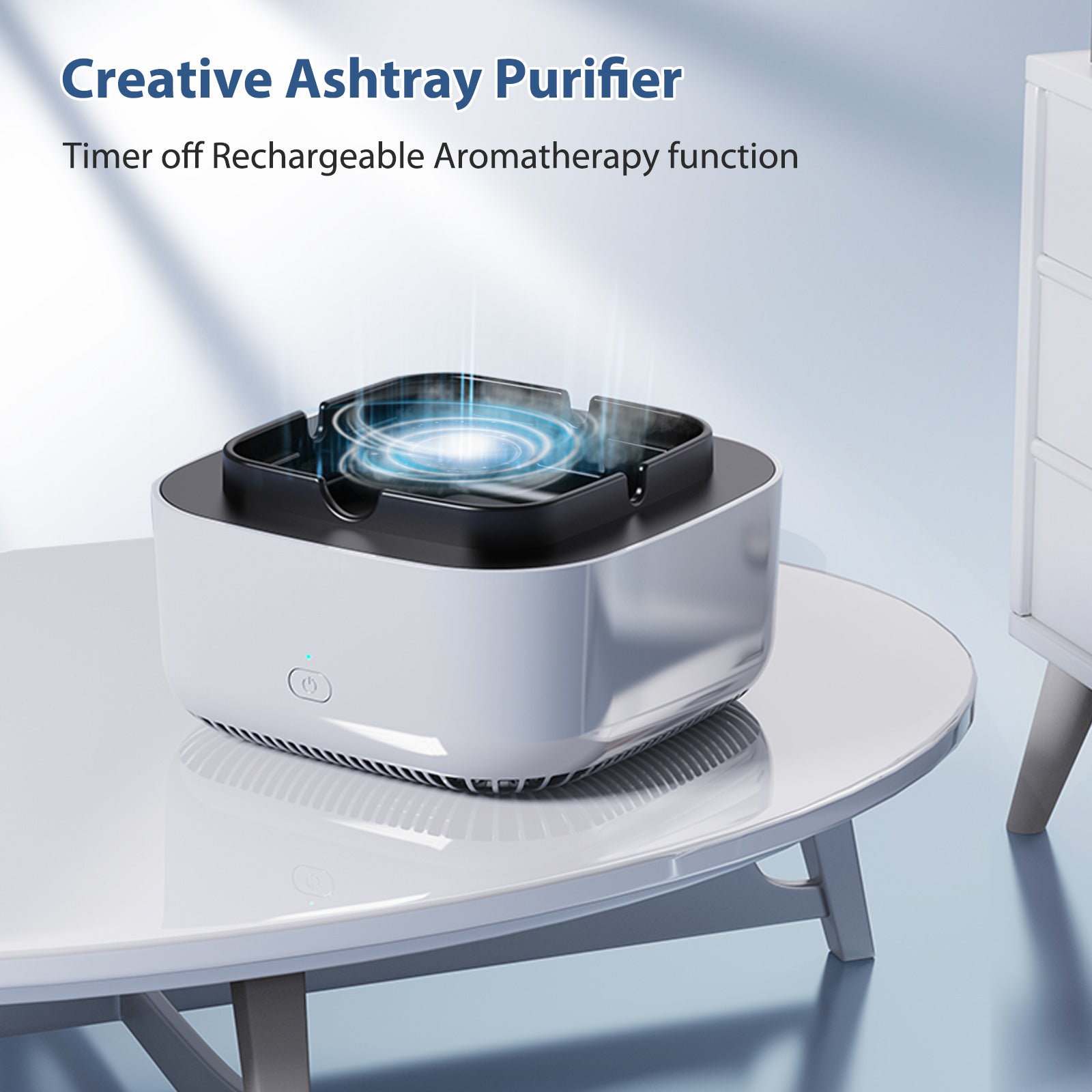 Smoke Removal Air Purification Ashtray