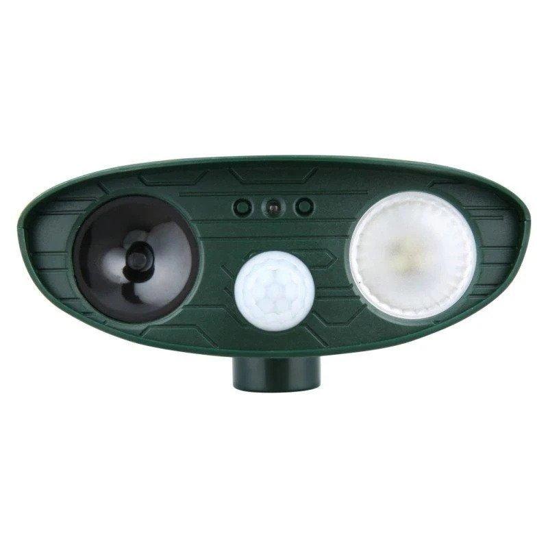 Solar Animal Repeller Ultrasonic Outdoor Animal Repellent - Get Rid of Deer, Raccoons, Woodpeckers, Squirrels, Rodents, and Other Unwanted Guests