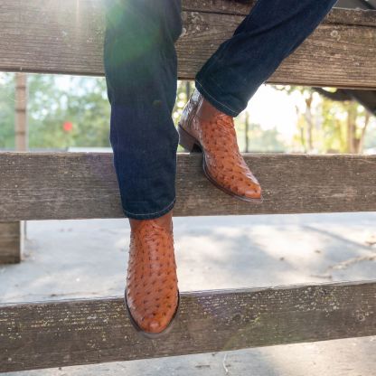 Western Shoes round Toe Men's Casual Men's Boots