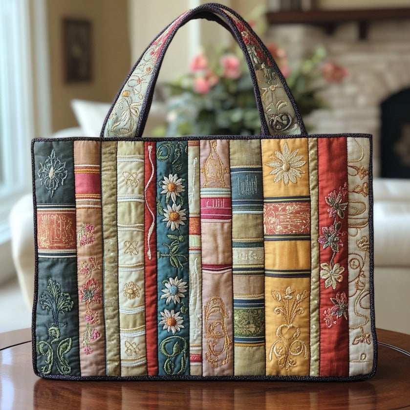 Vintage Books XR2709025CL Quilted Tote Bag