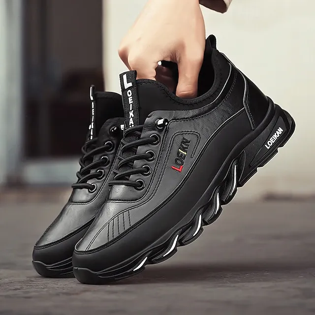 🔥On This Week Sale 70% OFF🔥Men's Casual Sneakers with Lace-Up Design – Comfortable Non-Slip Walking Shoes for Daily Outdoor Activities