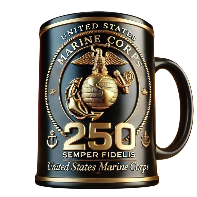 250th Anniversary U.S. Military Commemorative Mug