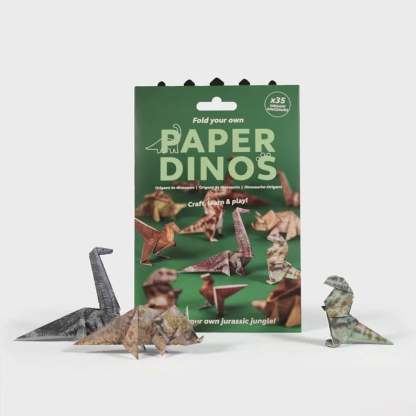 🐱🐶🦖 DIY Paper Pets & Dinos