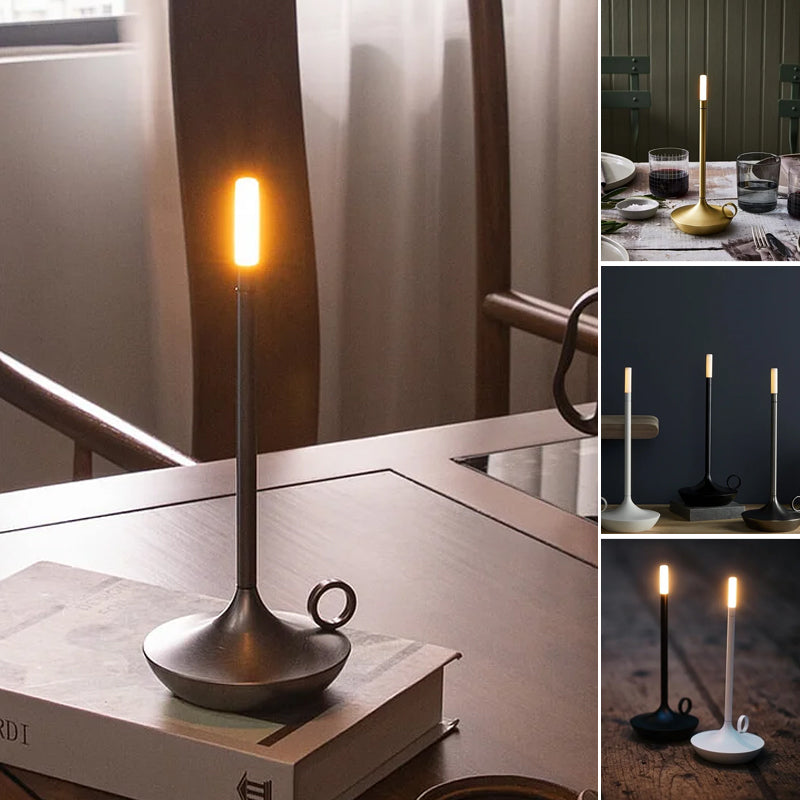 LED Modern Candle Table Lamp