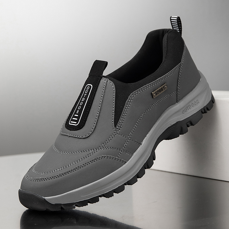 2025 Men's Lightweight Extra Wide Width Orthopedic Hands-Free Foot Pain Relief Slip-on Shoes