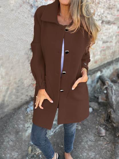 CLEARANCE SALE🔥 Women's Casual Lapel Fleece Jacket