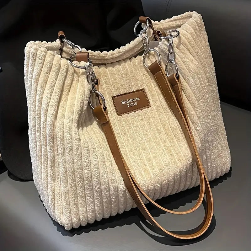 COTTON CORDUROY BAG
