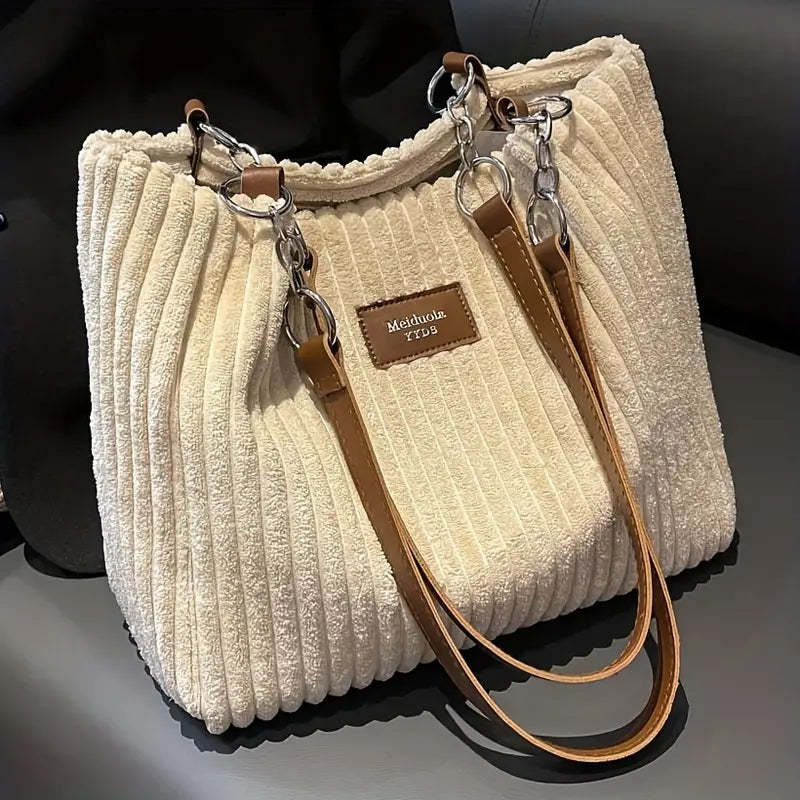 COTTON CORDUROY BAG
