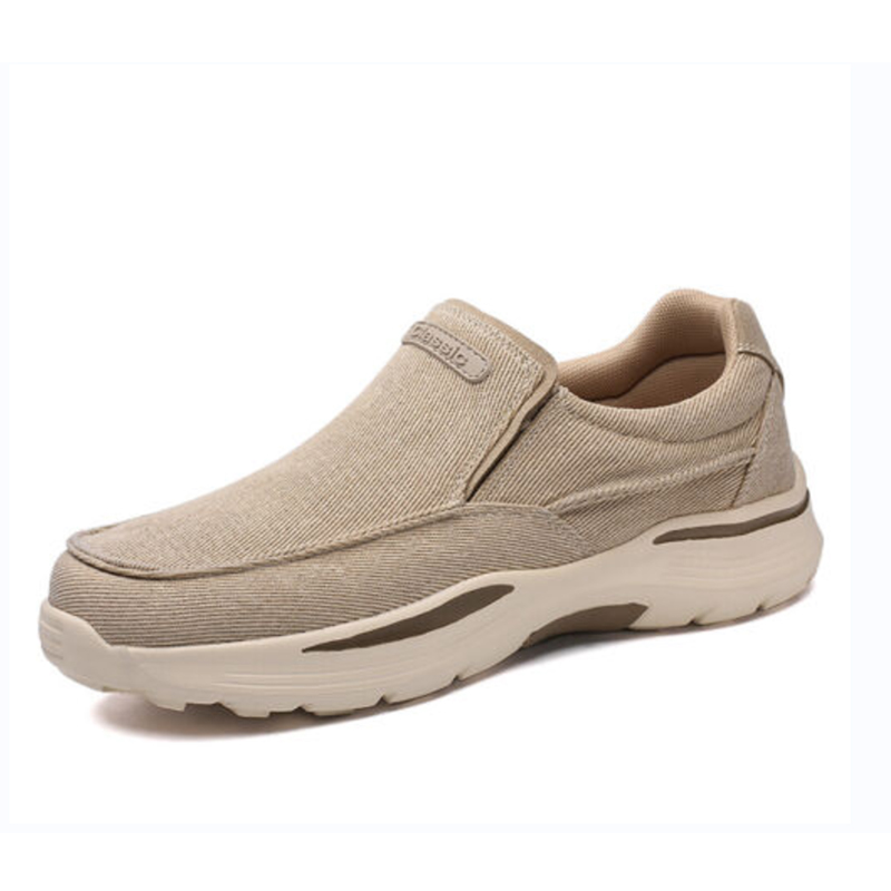 Men's Daily Canvas Wear Proof Orthopedic Walking Shoes