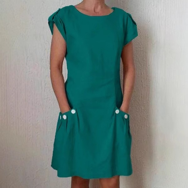 Womens Summer Cotton Dress