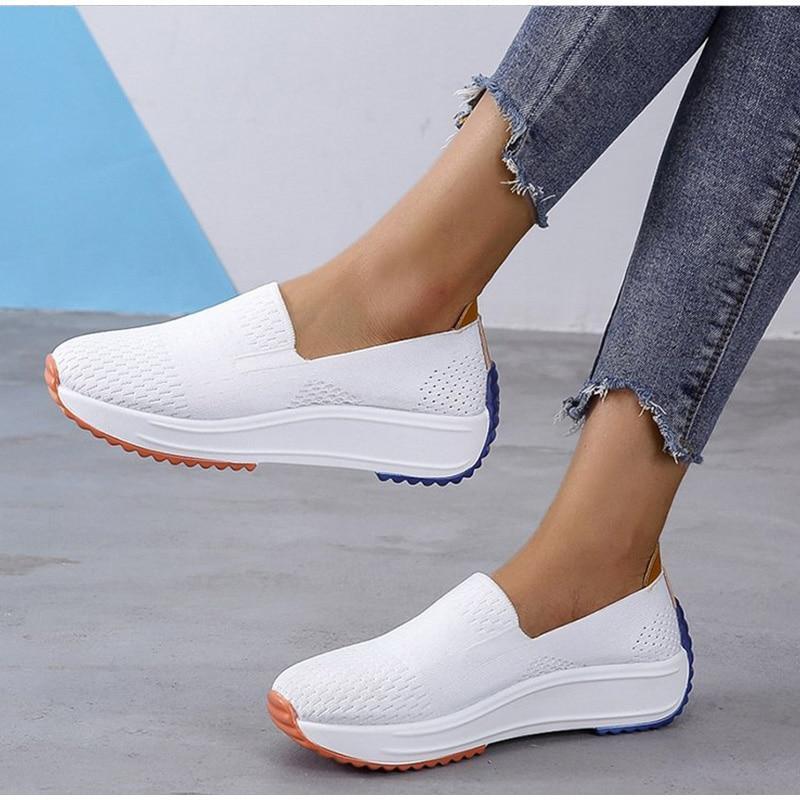 Bag Boho Bunion Correction Women's Mesh Sneakers