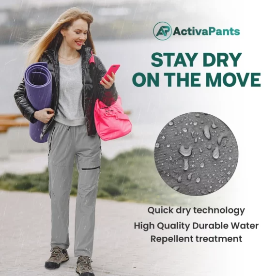 ActivaPants – Zipper Pockets Waterproof Outdoor Pants