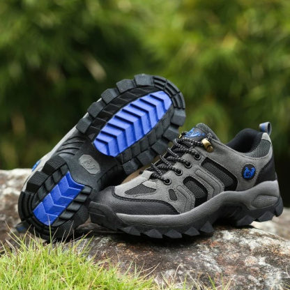 (Cleveland Clinic Recommended) Men's Genuine Leather Comfort Orthopedic Walking Shoes