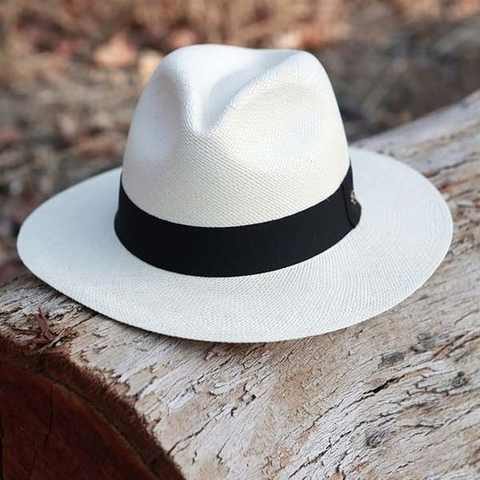 Packable Straw Fedora Panama Sun Summer Beach Hat Cuban Trilby