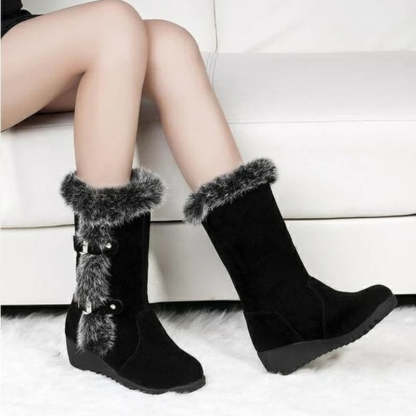 Mid-Calf Orthopedic Boots Fur New Trend 2024 Winter Shoes