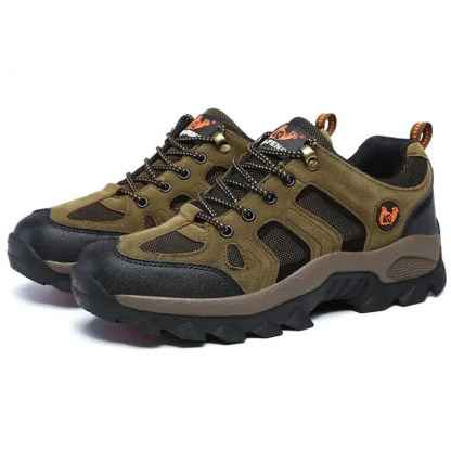(Cleveland Clinic Recommended) Men's Genuine Leather Comfort Orthopedic Walking Shoes