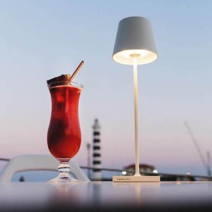 Mini Metal Cordless Table Lamp - Portable & Rechargeable Touch Dimmable Desk Light